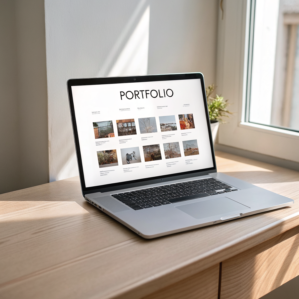 Creative Portfolio Website Example